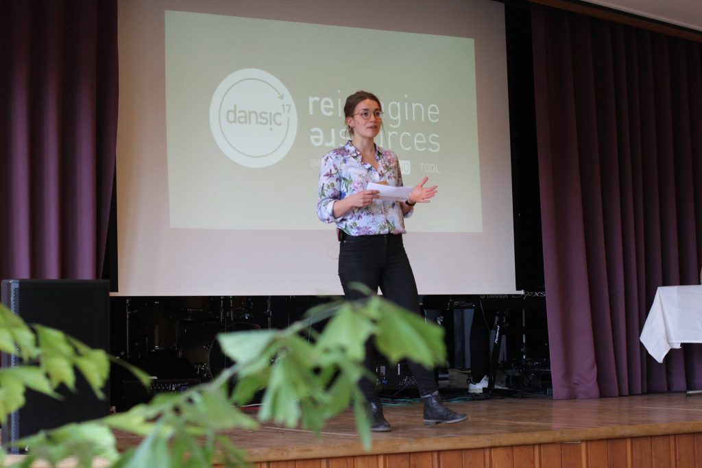 A speaker at the event Reimagine Resources by DANSIC